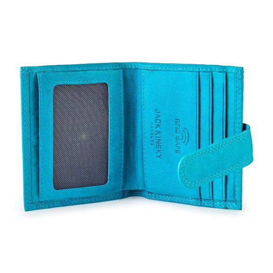 Jack Kinsky Aruba Geldbörse RFID Schutz Leder 10 cm