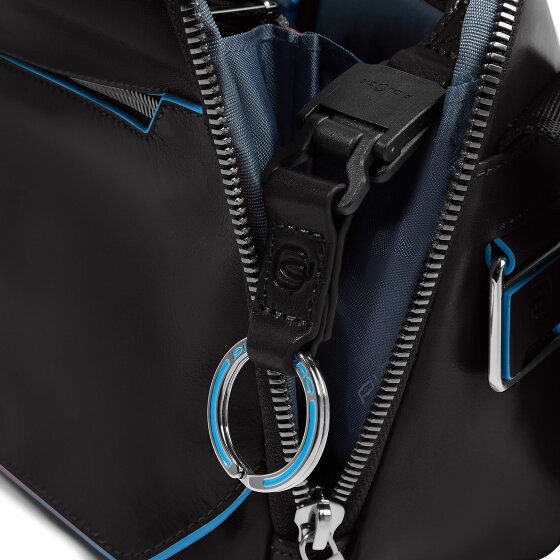 Piquadro Blue Square Umhängetasche Leder 27 cm