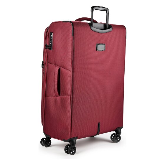 d&n Travel Line 9804 4 Rollen Trolley L 78 cm mit Dehnfalte