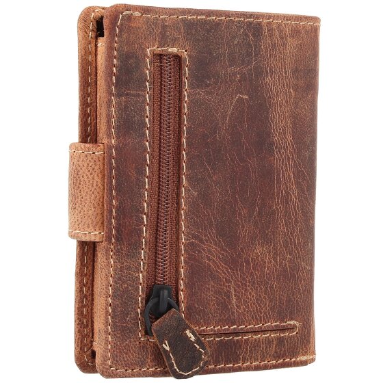 Jack Kinsky Baltimore Kreditkartenetui RFID Schutz Leder 11 cm