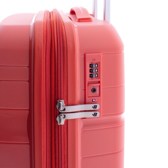 Gladiator 3800 4 Rollen Kabinentrolley 55 cm mit Dehnfalte