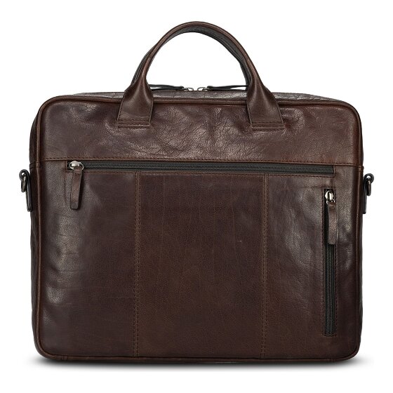 Jost Glasgow Aktentasche Leder 37 cm Laptopfach