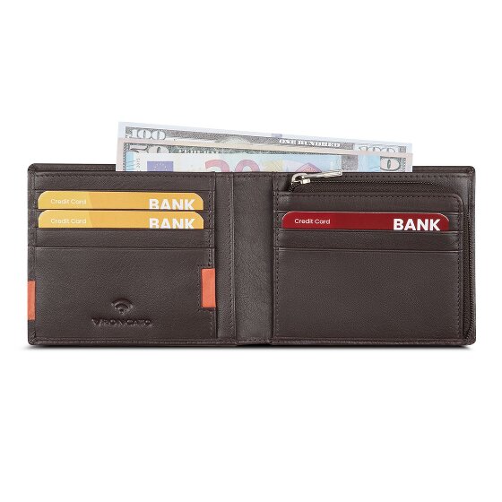 Roncato Monaco Geldbörse Leder 9 cm