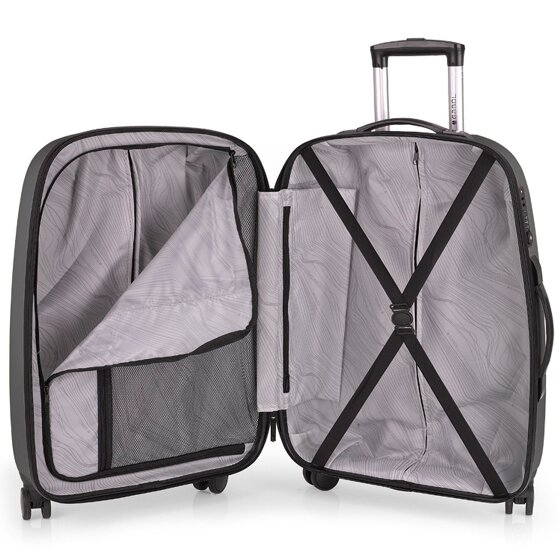 Gabol Paradise XP 4 Rollen Trolley M 67 cm mit Dehnfalte