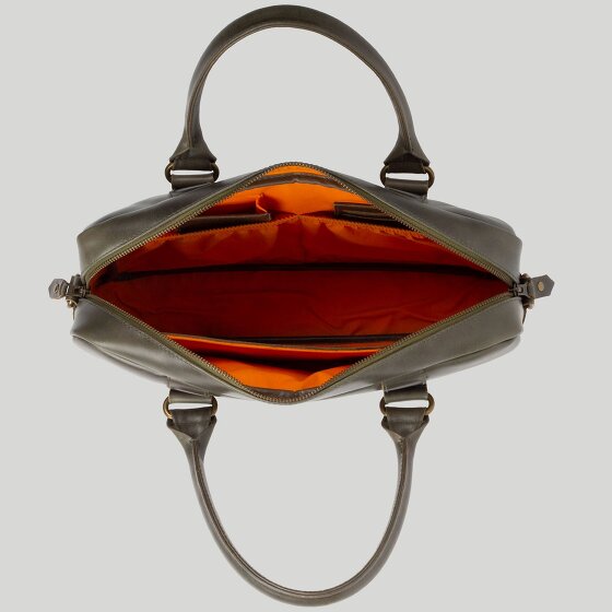 Buckle & Seam Everett Aktentasche Leder 38 cm Laptopfach