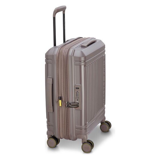 Delsey Paris Lutece 4 Rollen Kabinentrolley 55 cm mit Dehnfalte