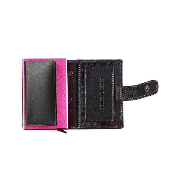 Greenburry Nappa Kreditkartenetui RFID Schutz Leder 7 cm