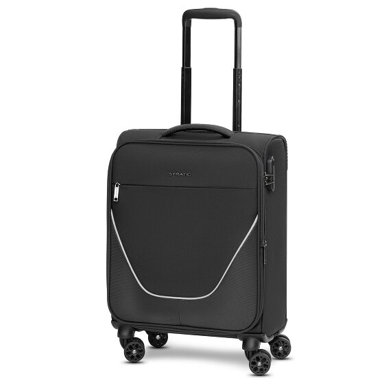 Stratic taska 4-Rollen Kabinentrolley S 55 cm mit Dehnfalte