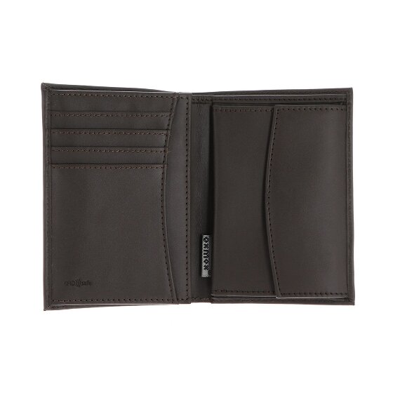 oxmox Leather Geldbörse RFID Schutz Leder 10 cm