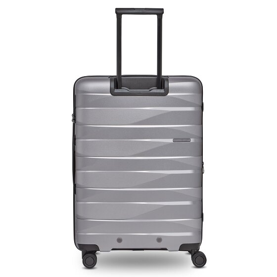 Bergpfeil Travel 4-Rollen Trolley M 66 cm mit Dehnfalte