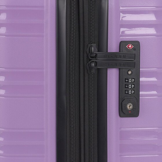 Gabol Uyiko 4 Rollen Kabinentrolley 54 cm mit Dehnfalte