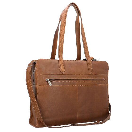 Plevier Power Aktentasche Leder 41.5 cm Laptopfach