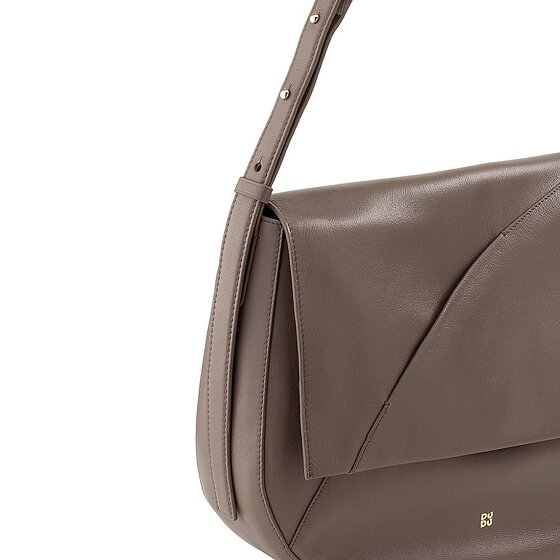 DuDu Formentera Schultertasche Leder 34 cm