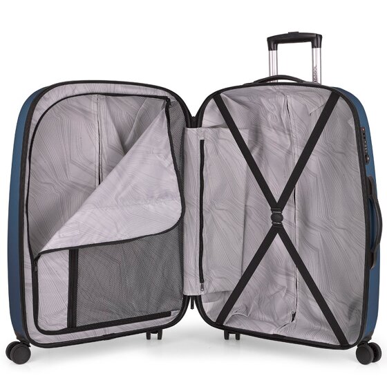 Gabol Paradise XP 4 Rollen Trolley L 77 cm mit Dehnfalte