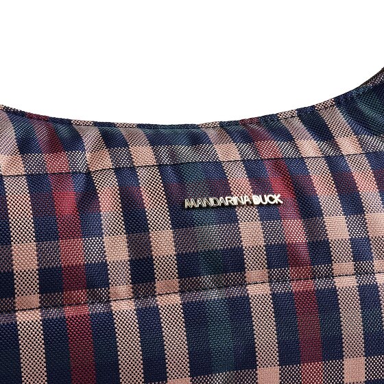 Mandarina Duck Tartan Schultertasche 36 cm