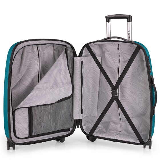 Gabol Paradise XP 4 Rollen Kofferset 3-teilig mit Dehnfalte