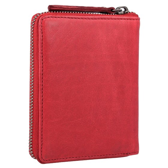 Greenburry Vintage Washed Geldbörse Leder 10 cm