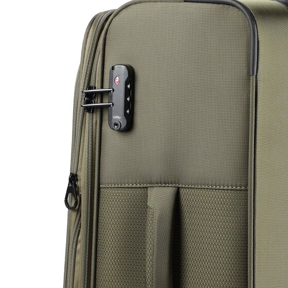 d&n Travel Line 9704 4 Rollen Kofferset 3-teilig mit Dehnfalte