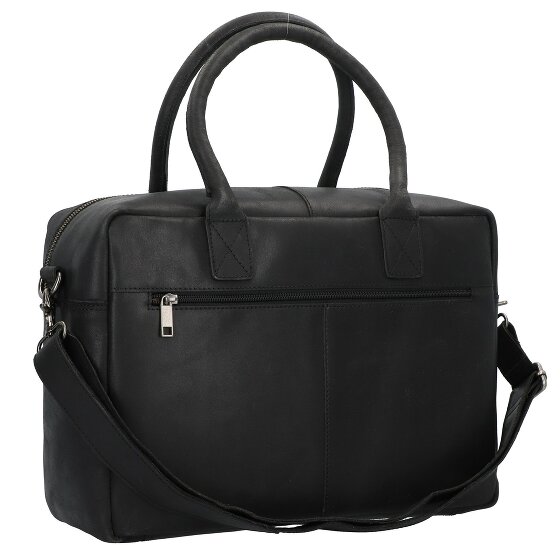 Burkely Vintage Mitch Aktentasche Leder 39 cm Laptopfach