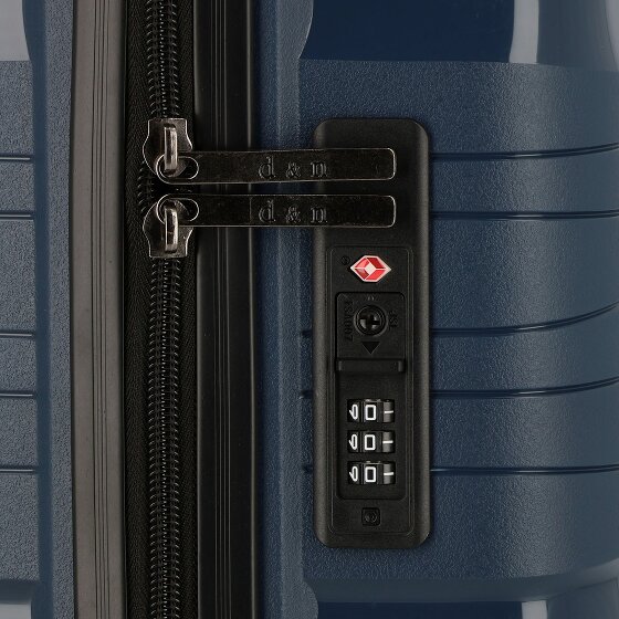d&n Travel Line 4300 4 Rollen Kabinentrolley S 55 cm