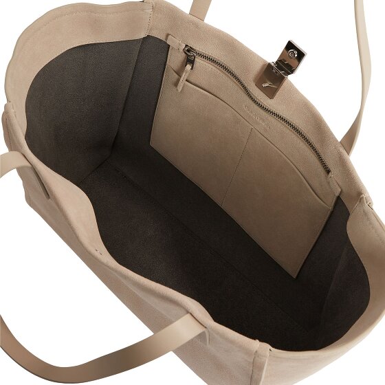 Calvin Klein CK Mixmedia Shopper Tasche Leder 43 cm