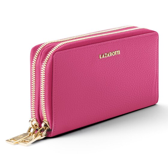 Lazarotti Bologna Leather Geldbörse RFID Schutz Leder 20 cm