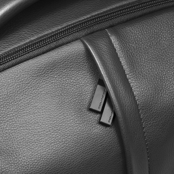 Piquadro Russel Daypack RFID Schutz Leder 41 cm Laptopfach