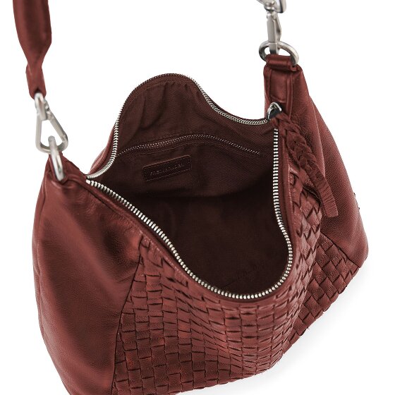 FredsBruder Calm Weave Schultertasche Leder 38 cm