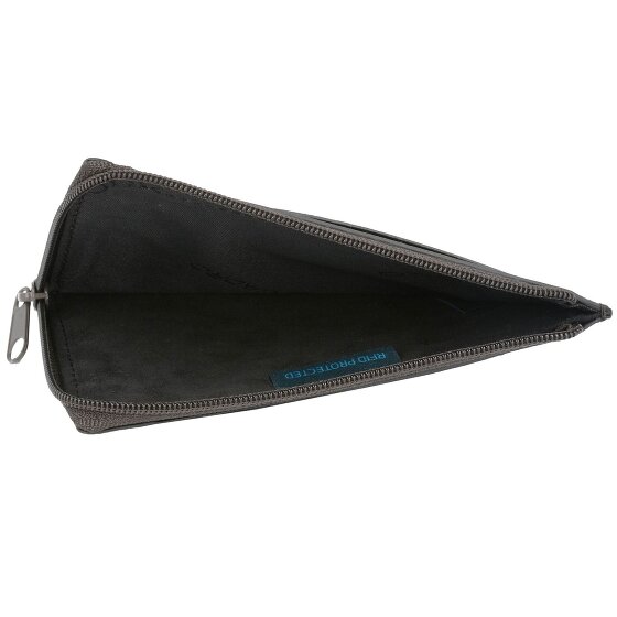 Piquadro Black Square Kreditkartenetui RFID Leder 12,5 cm