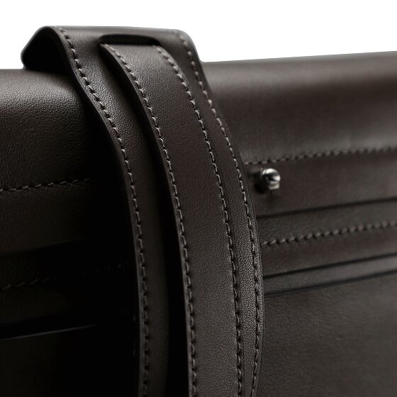 PINKO Saddle Umhängetasche Leder 24 cm