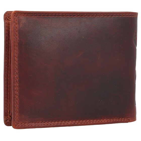Jack Kinsky Monterey Geldbörse RFID Schutz Leder 13 cm