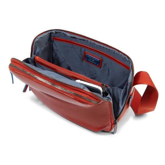 Piquadro Blue Square Umhängetasche Leder 27 cm