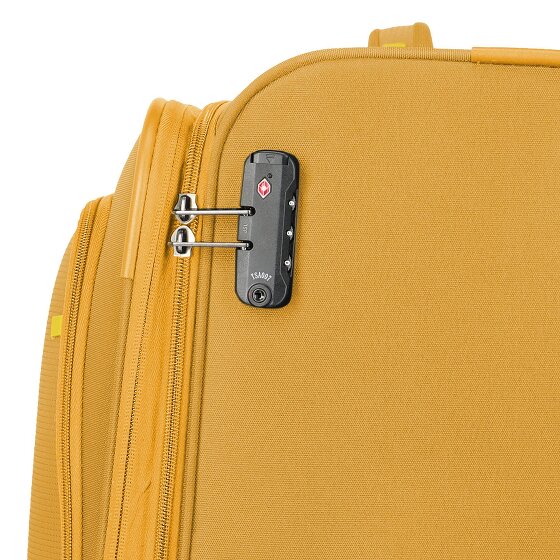 Travelite Umbria 4 Rollen Trolley L 77 cm mit Dehnfalte