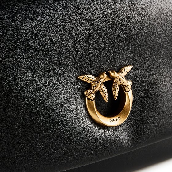 PINKO Click Soft Classic Schultertasche Leder 32 cm