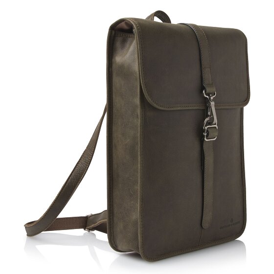 Castelijn & Beerens Carisma Rucksack RFID Leder 41 cm Laptopfach