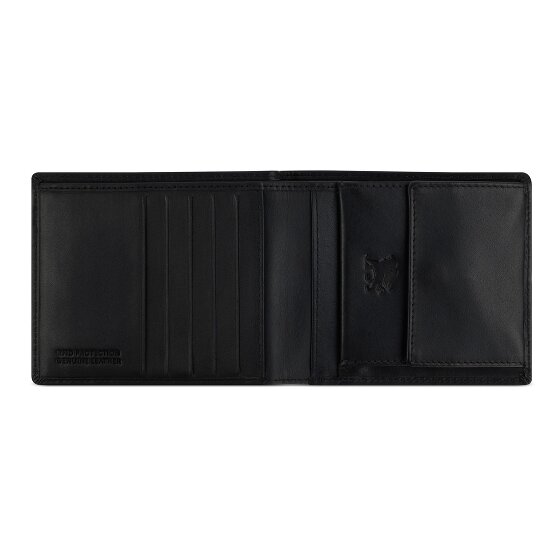 mano Don Andrea Geldbörse RFID Schutz Leder 12 cm