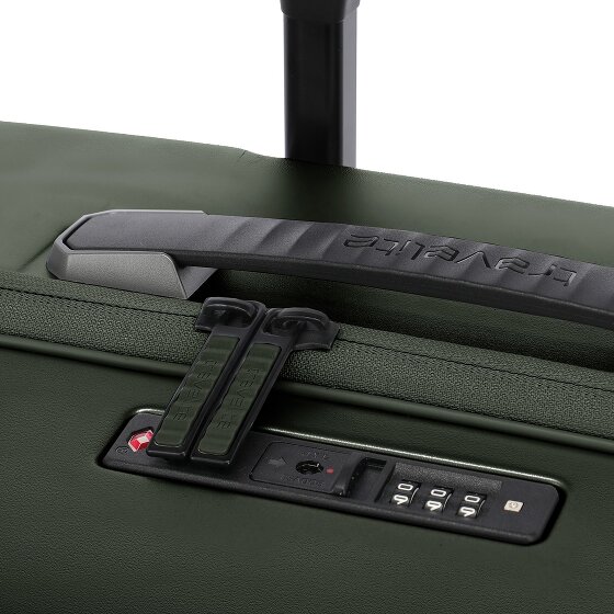 Travelite Millennium 4 Rollen Kofferset 3-teilig mit Dehnfalte