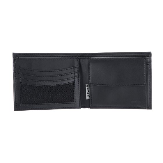 oxmox Leather Geldbörse RFID Schutz Leder 12 cm
