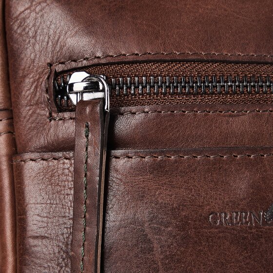 Greenburry Newport Umhängetasche Leder 19 cm