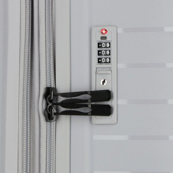 d&n Travel Line 4500 4 Rollen Trolley L 75 cm mit Dehnfalte