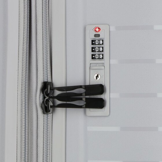 d&n Travel Line 4500 4 Rollen Trolley L 75 cm mit Dehnfalte