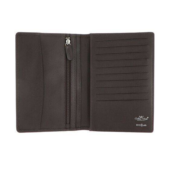 Golden Head Polo Geldbörse RFID Schutz Leder 11.5 cm