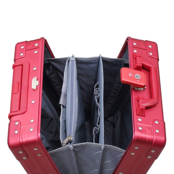 Aleon Business 4-Rollen Businesstrolley 42 cm Laptopfach