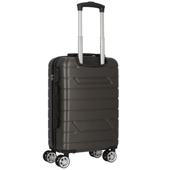 Nowi Bergamo 4 Rollen Kabinentrolley 56 cm