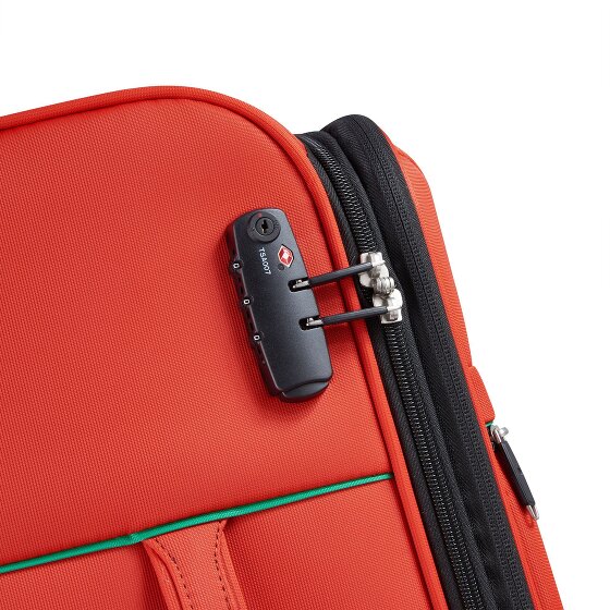 Delsey Paris x United Colors of Benetton Color Bock 4-Rollen Trolley 67 cm mit Dehnfalte