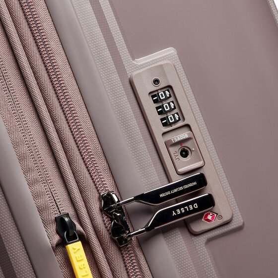 Delsey Paris Lutece 4 Rollen Kabinentrolley 55 cm mit Dehnfalte