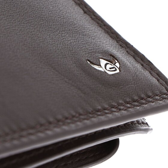 Golden Head Polo Geldbörse RFID Schutz Leder 11 cm Geldscheinklammer