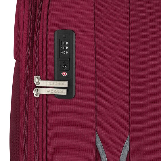 Gabol Zambia 4 Rollen Kofferset 3-teilig mit Dehnfalte