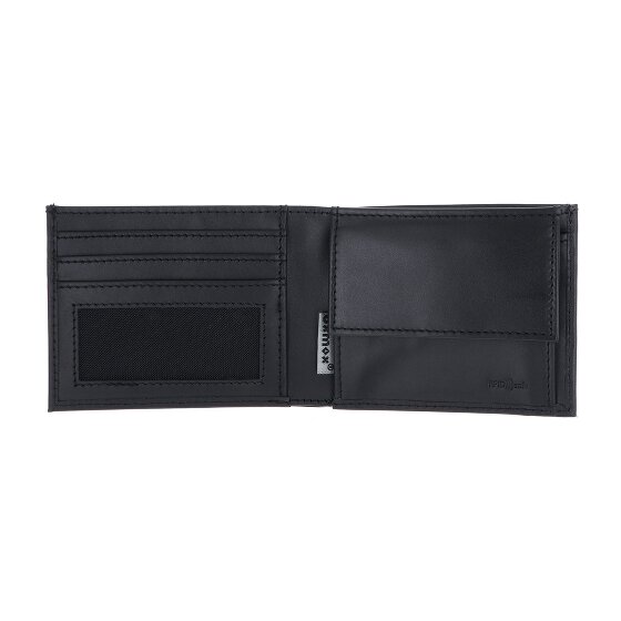 oxmox Leather Geldbörse RFID Schutz Leder 11 cm