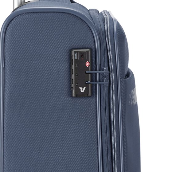 Roncato Jazz 4.0 4 Rollen Kabinentrolley S 55 cm mit Dehnfalte
